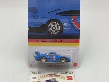 Hot wheels walmart exclusive Porsche 935 4 6 metal metal 156D Fashion