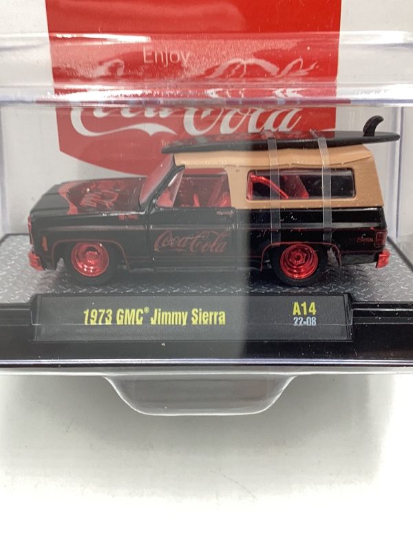 M2 Machines Coca Cola 1973 GMC Jimmy Sierra A14 Chase Hot on Sale