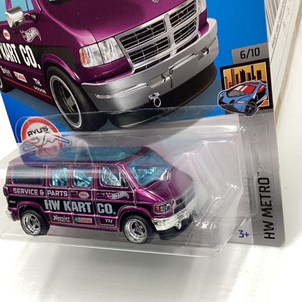 2022 hot wheels super treasure hunt Dodge Van W  Protector Hot on Sale