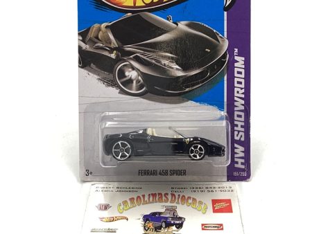 2013 hot wheels #151 Ferrari 458 Spider SS1 Online Sale