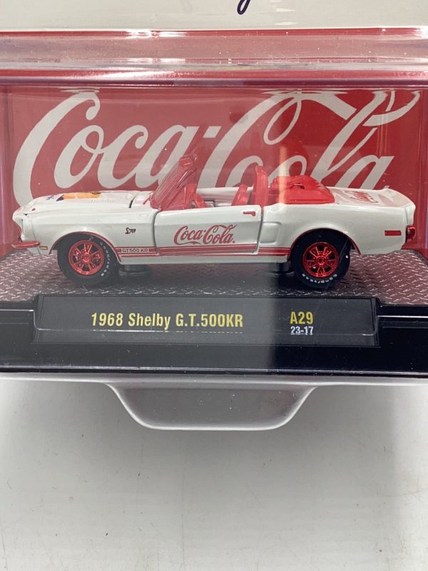 M2 Machines Coca Cola 1968 Shelby G.T. 500 KR Chase A29 For Discount