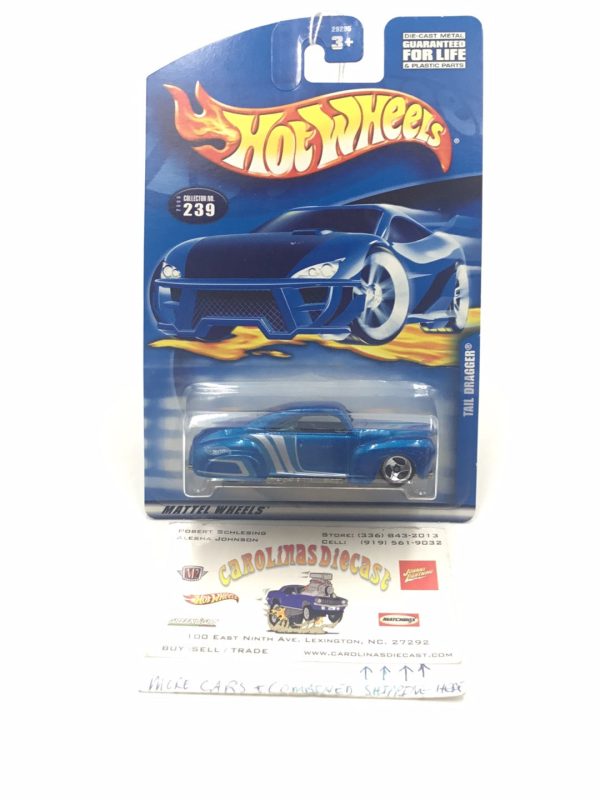 2000 Hot Wheels #239 Tail Dragger 53C Sale