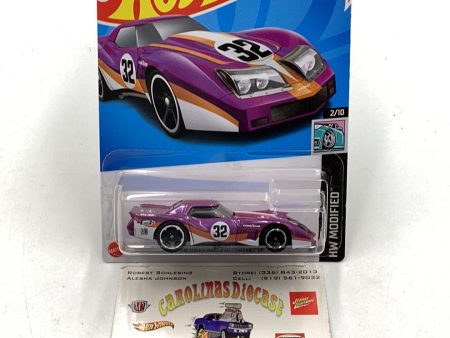 2024 Hot Wheels #11 76 Greenwood Corvette purple 7H Fashion