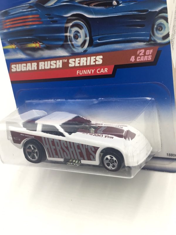 1998 hot wheels #742 Funny Car Hershey U3 Discount