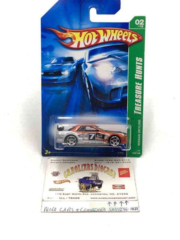 2007 hot wheels treasure hunt Nissan Skyline W Protector Fashion