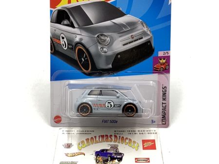 2024 Hot Wheels #22 Fiat 500e 64G Online Sale