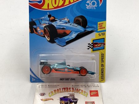 2018 hot wheels super treasure hunt Indy 500 Oval W Protector Sale