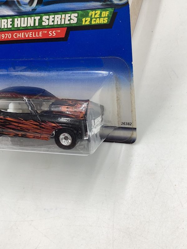 2000 Hot Wheels Treasure Hunt #60 1970 Chevelle SS real riders EE3 Supply