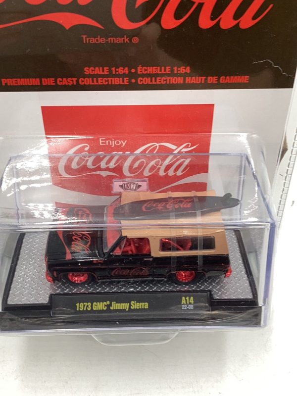 M2 Machines Coca Cola 1973 GMC Jimmy Sierra A14 Chase Hot on Sale