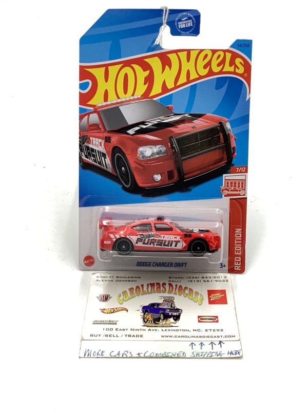 2023 hot wheels red edition #54 Dodge Charger Drift 150D Hot on Sale