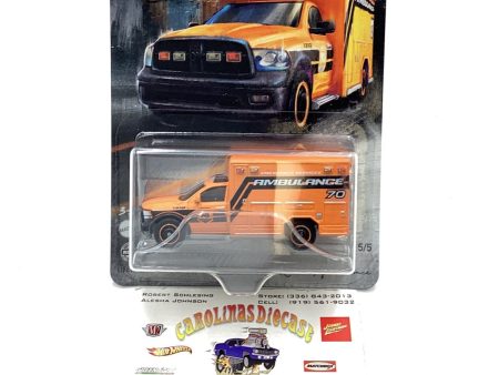 2023 Matchbox 70 years 2019 Ram Ambulance 5 5 For Cheap