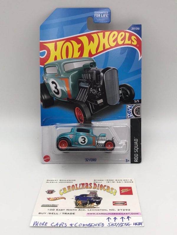 2022 hot wheels super treasure hunt 32 Ford W  Protector For Cheap