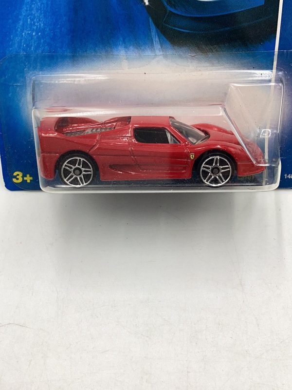 2007 Hot Wheels #148 Ferrari F50 with protector Hot on Sale