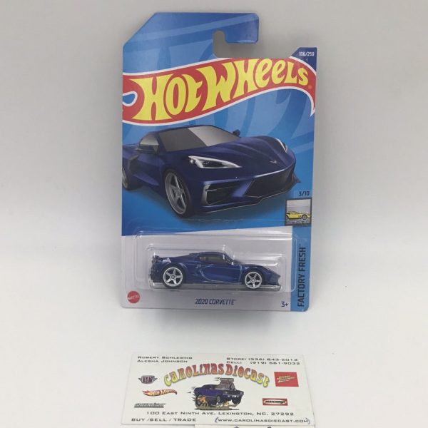 2022  hot wheels super treasure hunt 2020 Corvette W  Protector VHTF on Sale