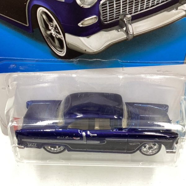 2022 hot wheels super treasure hunt #20 55 Chevy W Protector Online Sale