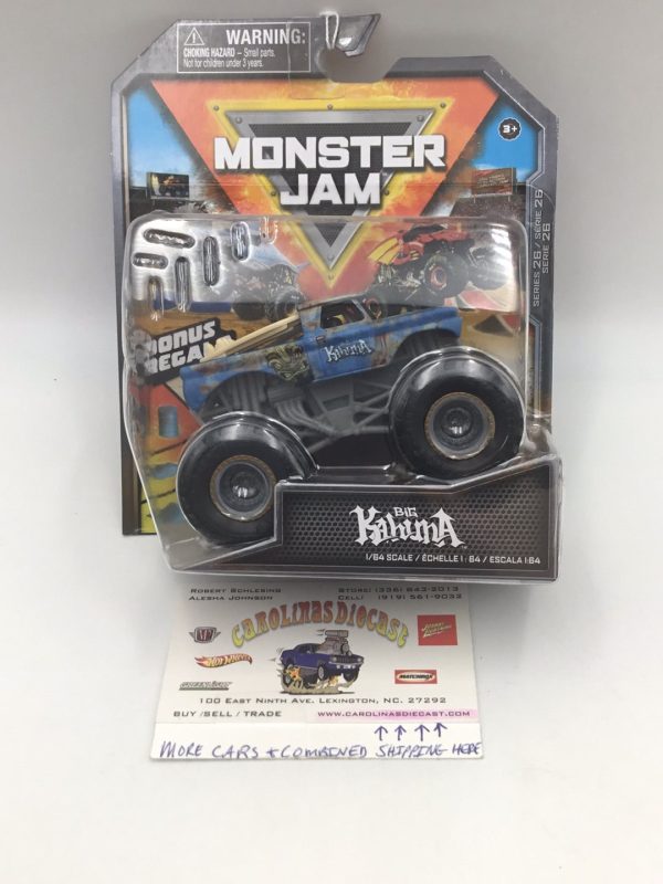 2022 monster jam Series 26 Big Kahuna new!! 129G Online Hot Sale