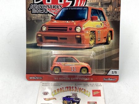 Hot Wheels Japanese Historics 3 JH3 85 Honda City Turbo II 2 5 257B on Sale