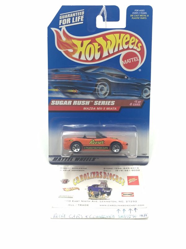 1998 hot wheels #741 Mazda MX-5 Miata DD6 Online