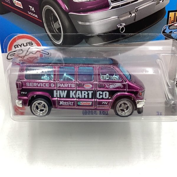 2022 hot wheels super treasure hunt Dodge Van W  Protector Hot on Sale