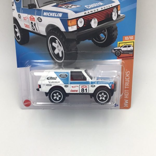 2022 hot wheels #245 Range Rover Classic white GameStop exclusive VHTF GG6 Hot on Sale