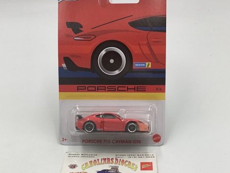 Hot wheels walmart exclusive Porsche 718 Cayman GT4 5 6 metal metal 156B For Cheap