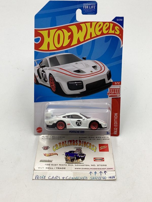 2022 hot wheels red edition #12 Porsche 935 KK4 on Sale