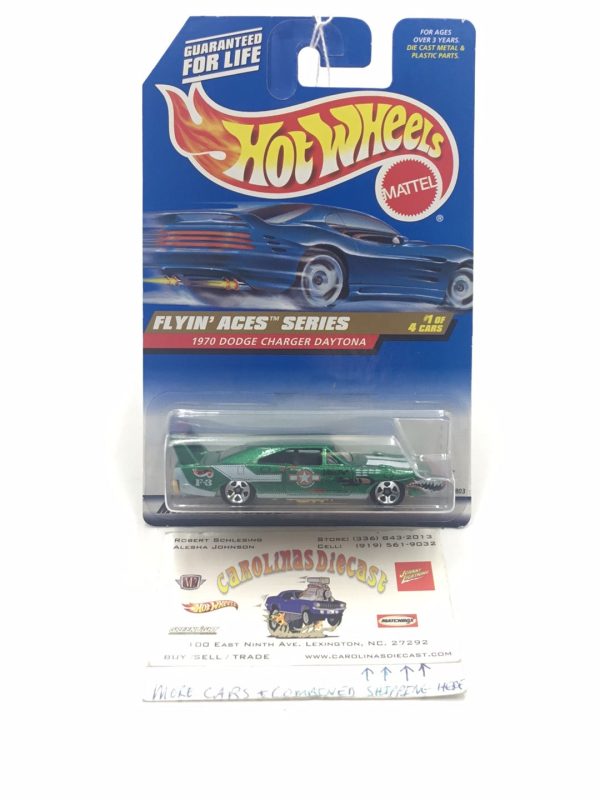 1998 hot wheels #737 1970 Dodge Charger Daytona V3 Discount