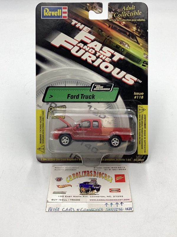 2002 Revell The Fast and the Furious Ford Truck #118 VHTF Fashion