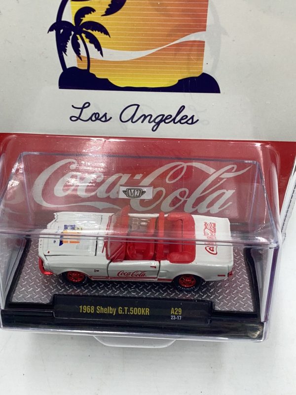 M2 Machines Coca Cola 1968 Shelby G.T. 500 KR Chase A29 For Discount