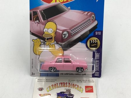 2017 hot wheels #112 The Simpsons Family Car DD3 Online now