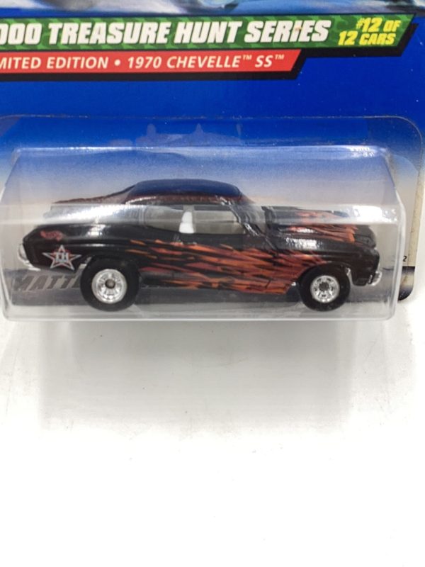 2000 Hot Wheels Treasure Hunt #60 1970 Chevelle SS real riders EE3 Supply