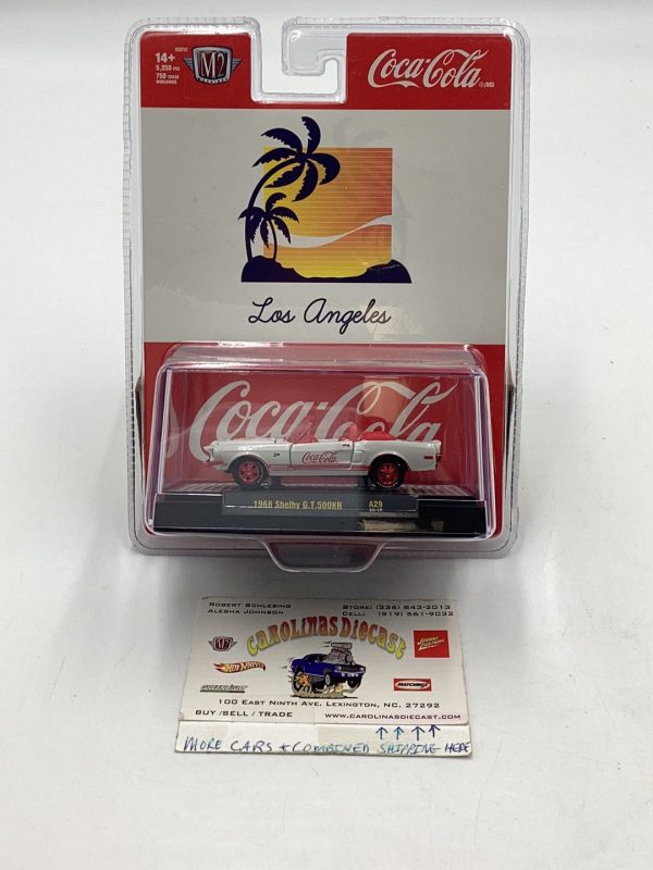 M2 Machines Coca Cola 1968 Shelby G.T. 500 KR Chase A29 For Discount