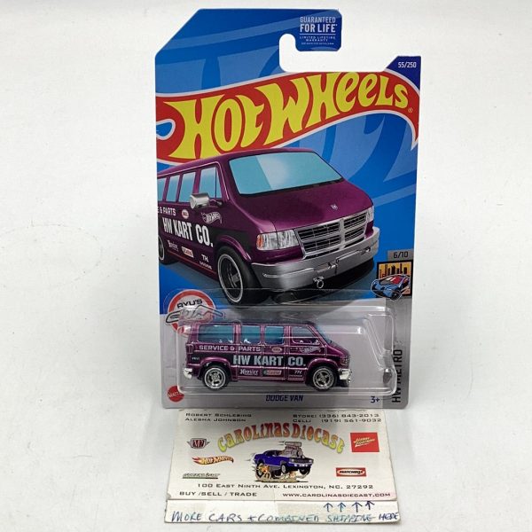 2022 hot wheels super treasure hunt Dodge Van W  Protector Hot on Sale