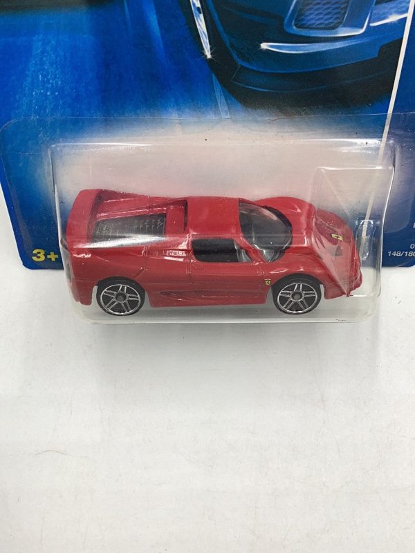 2007 Hot Wheels #148 Ferrari F50 with protector Hot on Sale