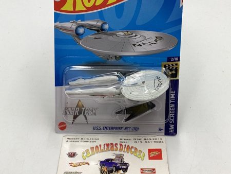 2024 Hot Wheels #4 U.S.S Enterprise NCC-1701 123C Hot on Sale