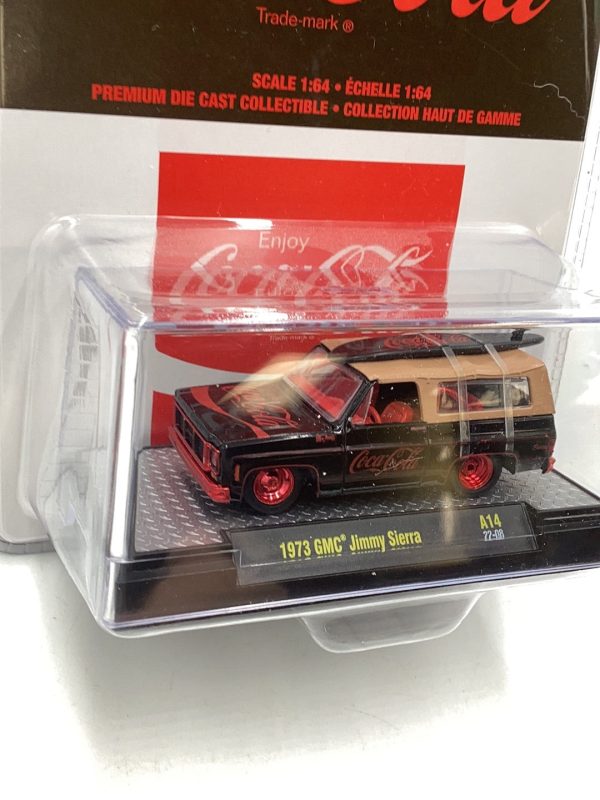 M2 Machines Coca Cola 1973 GMC Jimmy Sierra A14 Chase Hot on Sale