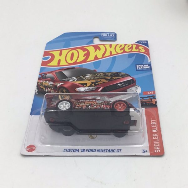 2022 hot wheels super treasure hunt Custom 18 Ford Mustang GT W  Protector Hot on Sale