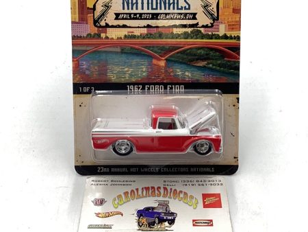 2023 hot wheels 23rd annual collectors nationals 1962 Ford F100 2542 6200 For Sale