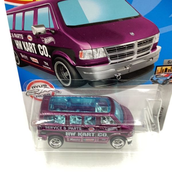 2022 hot wheels super treasure hunt Dodge Van W  Protector Hot on Sale