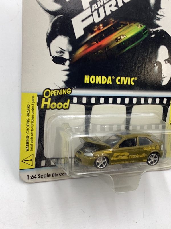 2002 Revell The Fast and the Furious Honda Civic #102 VHTF on Sale