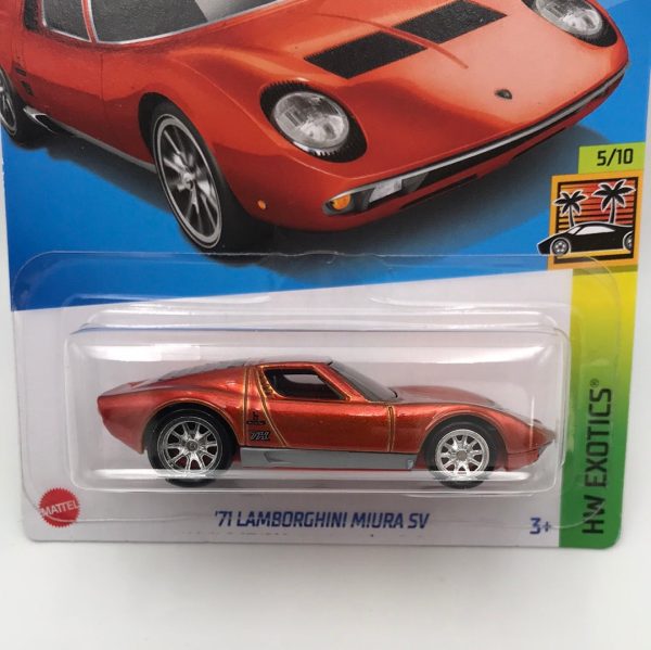 2022 hot wheels super treasure hunt 71 Lamborghini Miura SV W  Protector Fashion