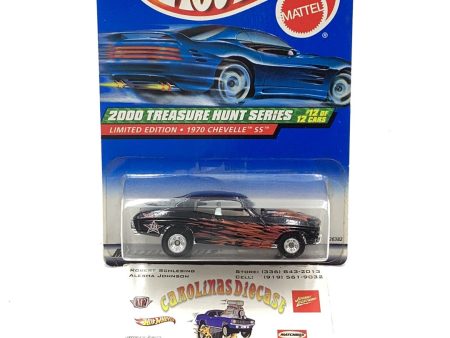 2000 Hot Wheels Treasure Hunt #60 1970 Chevelle SS real riders EE3 Supply