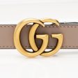 Gucci Leather GG Marmont Slim Belt - Size 44   110 (22299) For Cheap