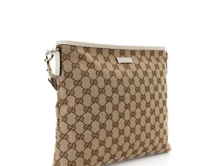 Gucci GG Supreme Classic Flat Medium Messenger Bag (SHF-19983) Online Hot Sale