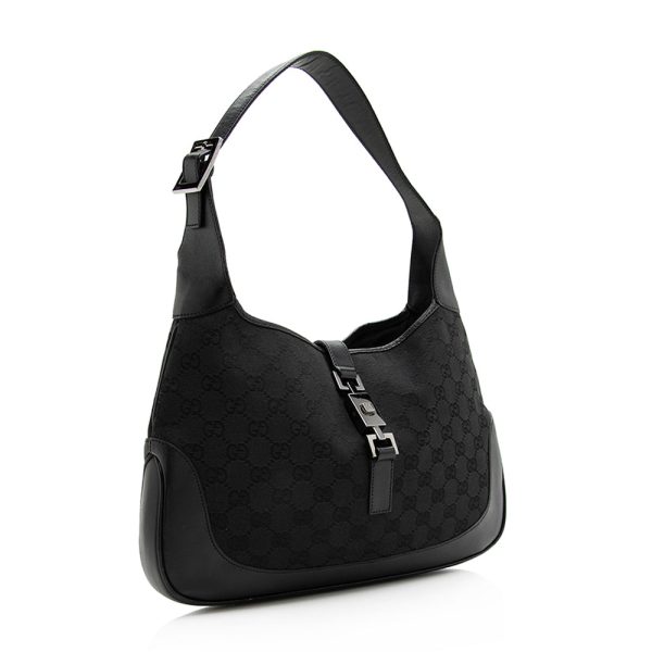 Gucci GG Canvas Jackie Hobo (SHF-20002) For Discount