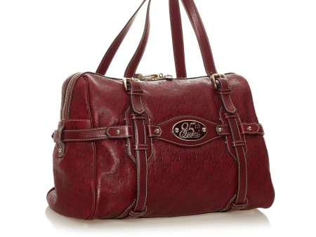 Gucci 85th Anniversary Guccissima Leather Boston Bag (28051) Online