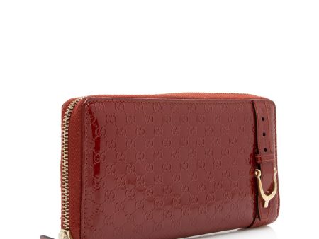 Gucci Patent Microguccissima Nice Wallet (SHF-16175) Online