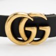 Gucci Distressed Leather GG Marmont Belt - Size 32   80 (21583) Sale