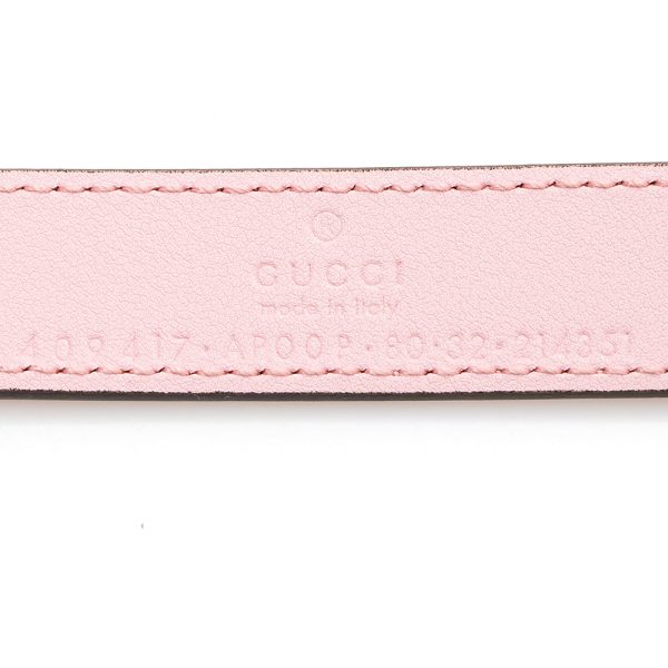 Gucci Leather GG Marmont Slim Belt - Size 32   80 (SHF-19368) For Discount