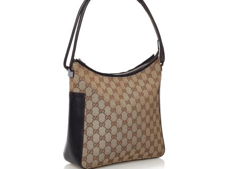 Gucci Canvas Shoulder Bag (34725) For Cheap